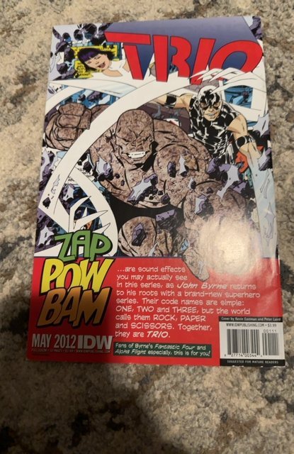 Teenage Mutant Ninja Turtles #1 Color Classics Cover 2012 see description