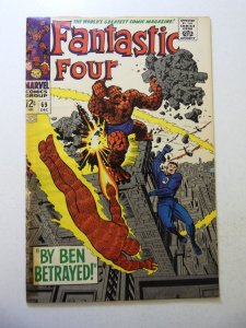 Fantastic Four #69 (1967) GD/VG Condition tape residue on spine