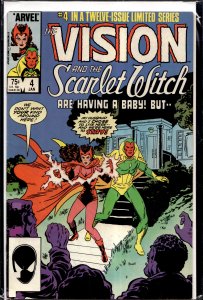 The Vision and the Scarlet Witch #4 (1986) The Vision