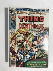 Marvel Two-in-One #27 (1977) FN3B120 FN FINE 6.0