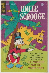 Uncle Scrooge #83 (Oct 1969, Gold Key), VG condition (4.0)