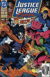 Justice League Europe #34 FN ; DC