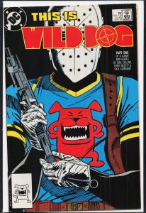 Wild Dog #1 (1987) Wild Dog [Key Issue]