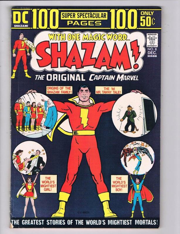 Shazam # 8 VF DC Comic Book Feat. Captain Marvel Black Adam Superman Flash J76