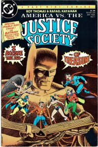 America vs The Justice Society #1, 2, 3, 4 Set VF/NM-