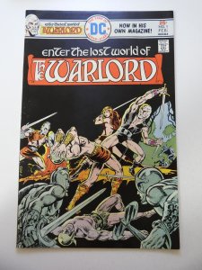 Warlord #1 (1976) FN Condition