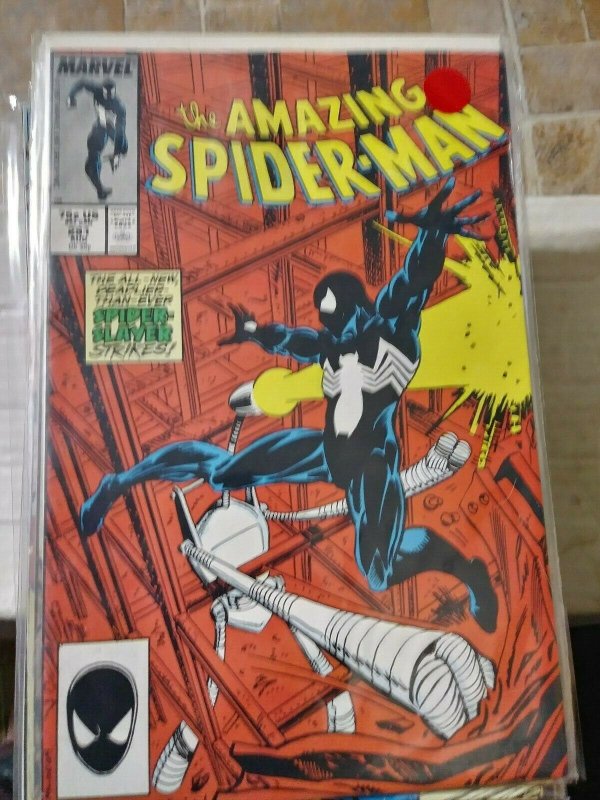 Amazing Spider-Man  # 291 1987 black suit  spider slayer mary jane watson