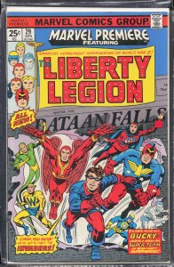 Marvel Premiere #29 (1976) Liberty Legion [Key Issue]