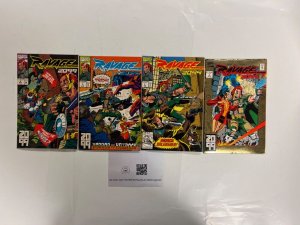 4 Ravage 2099 Marvel Comic Books # 1 2 3 4 Avengers Defenders Thor 59 JS49