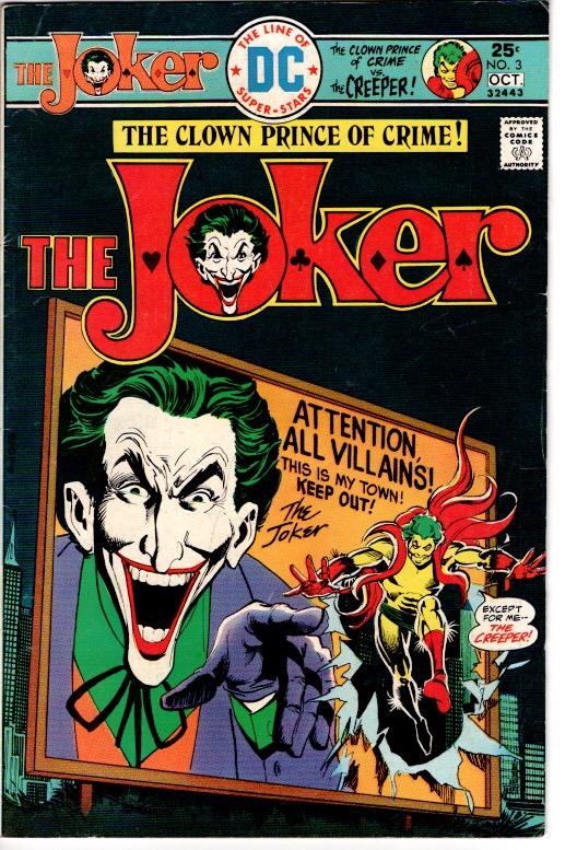 THE JOKER #3,5,7 FIN/FINE+ $18.00