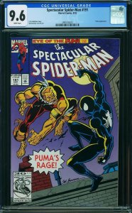 Spectacular Spider-Man #191 (1992) CGC 9.6 NM+