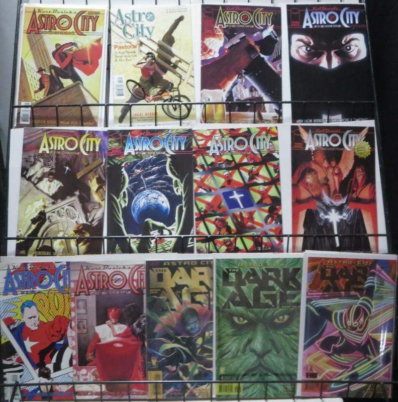 ASTRO CITY SAMPLER! (Image/Homage/DC-Vertigo) 13 books- F or Better Busiek!Ross!