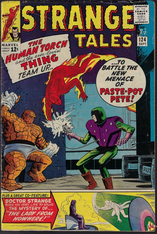 Strange Tales #124 (Marvel, 1964) VG- to VG