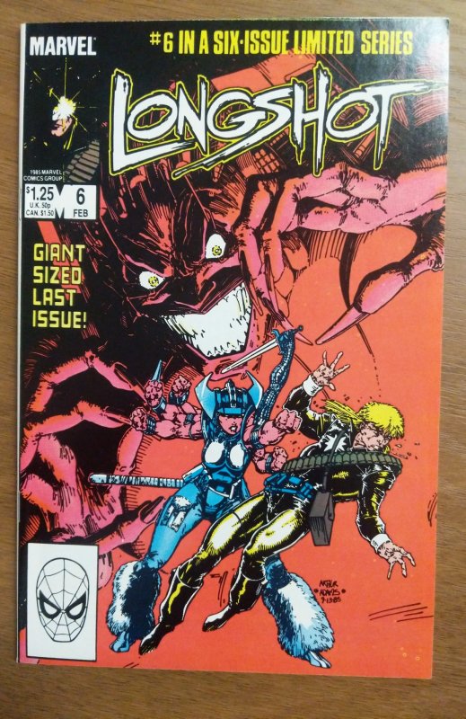 Longshot #6 (1986) Marvel Comics C118