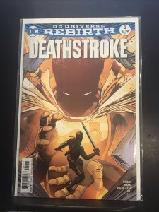 Deathstroke #2 | Very Fine/Near Mint (9.0) | 2016 Rebirth Series | 1st Print