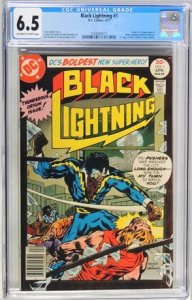 Black Lightning #1 (1977) CGC Graded 6.5 Origin and First Appearance of Black...