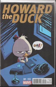 Howard the Duck #1 Young Cover (2015) Howard the Duck