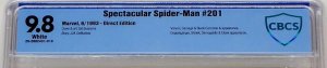 Spectacular Spider-Man 201 CBCS 9.8 Maximum Carnage PT 5 Venom Equals Top CGC 