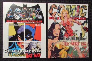 2003 COMIC BOOK MARKETPLACE Magazine #104 VF #106 FN Batman / Swimsuit Issue
