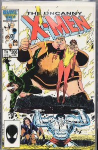 The Uncanny X-Men #206 (1986) X-Men