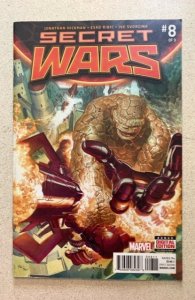 Secret Wars #8 (2016) onathan Hickman Story Esad Ribic Art Alex Ross Thing Cover