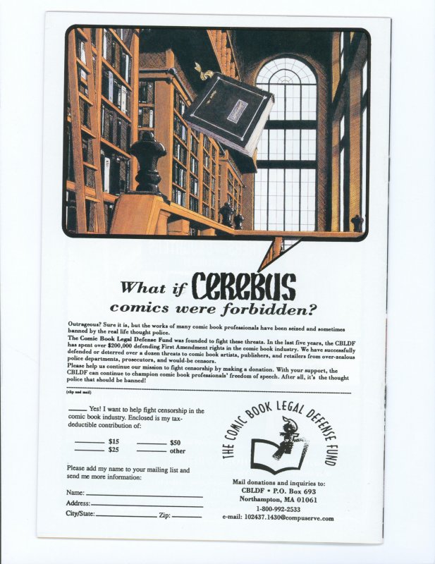 Cerebus #218 (1997)