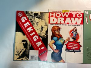 4 Free Comic Book Day Comic Books # ‘08 ‘08‘08 ‘08 Ignatz How To Draw 48 JS34