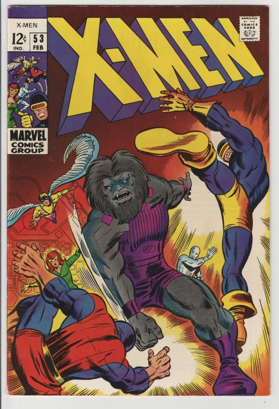 The X-Men #53 (1969) VF+