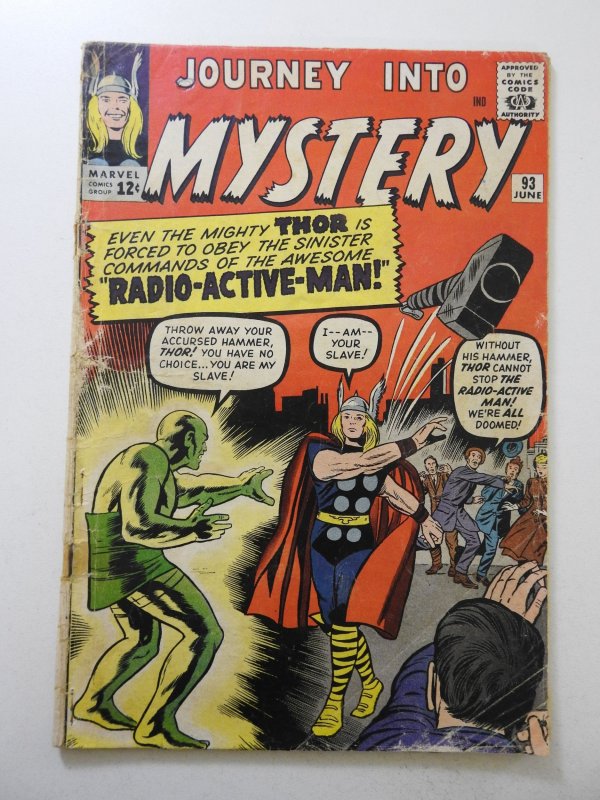 Journey Into Mystery #93 (1963) FR Condition see desc