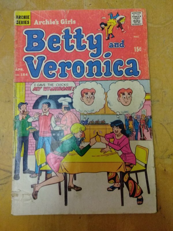 Archie's Girls Betty and Veronica #184 (1971)