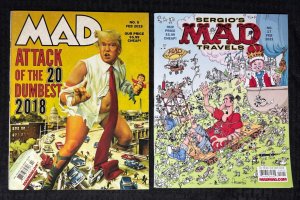 2019 MAD Magazine #5 & #17 FN+/FVF Alfred E Newman / Sergio Aragones LOT of 2
