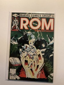 Rom Spaceknight 8 Very Fine/Near Mint vf/Nm 9.0 Marvel 