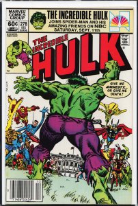 The Incredible Hulk #278 (1982) Hulk
