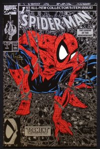 Spider-Man #1 Silver Variant Torment! Todd McFarlane!