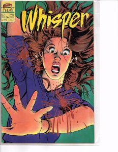 First Comics Whisper #15, 16 & 17 (1988) Steven Grant NM