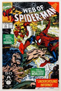 Web of Spider-Man #77 Direct Edition (1991)