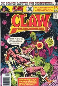 Claw the Unconquered (1975 series)  #8, Good- (Stock photo)
