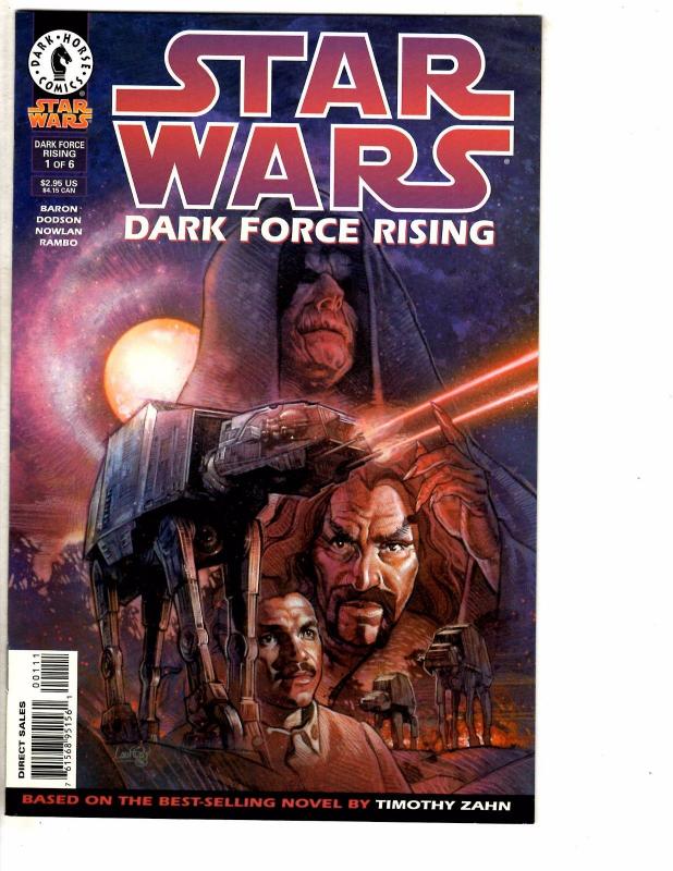 Lot Of 5 Star Wars Dark Force Rising Dark Horse Comic Books # 1 (2) 2 3 6 AH2