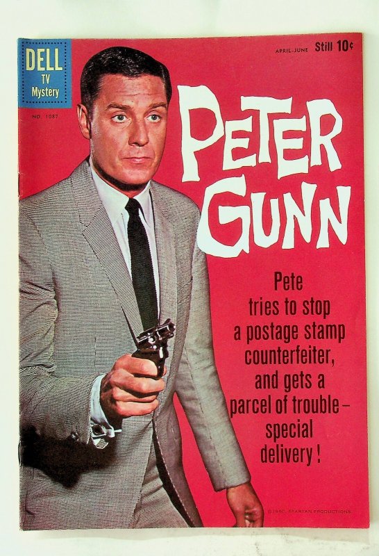 Four Color #1087 - Peter Gunn (Apr-Jun 1960, Dell) - Very Fine-