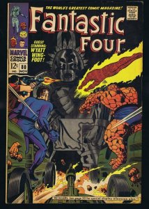 Fantastic Four #80 ORIGINAL Vintage 1968 Marvel Comics 1st Tomazooma