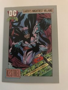 KESTREL #99 card : 1992 DC Universe Series 1, NM/M, Impel;  Hawk & Dove villain