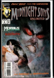 Midnight Sons Unlimited #2 (1993) Morbius