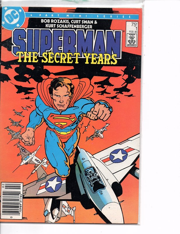 DC Comics (1985) Superman The Secret Years #1 Frank Miller Cover Curt Swan Art