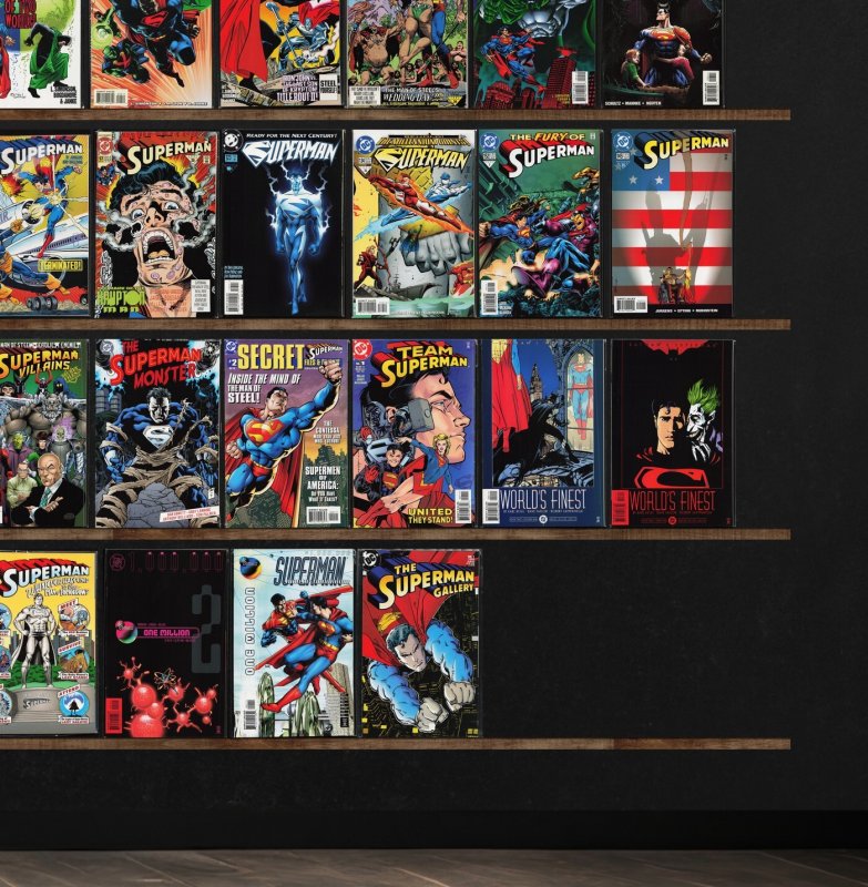 Huge Lot 150+ Comics with Superman, Dc One Million & More!