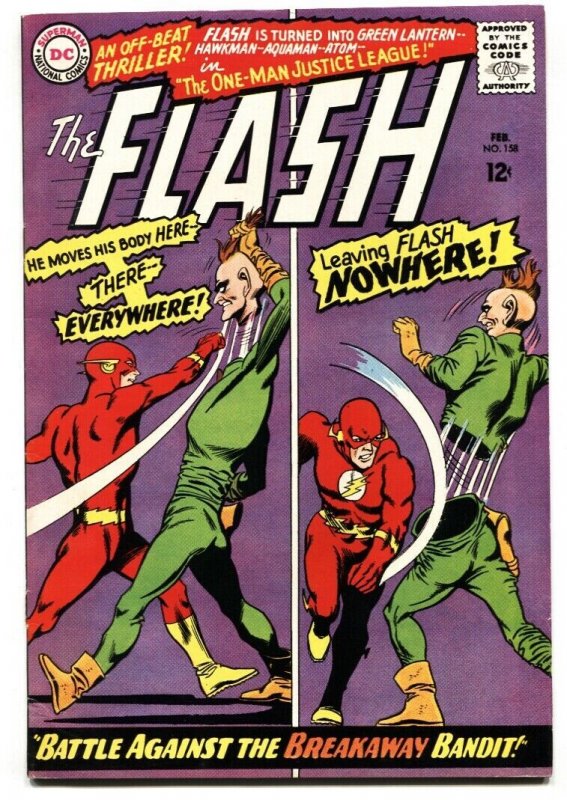 FLASH #158 Silver-Age comic book DC 1966 FN/VF