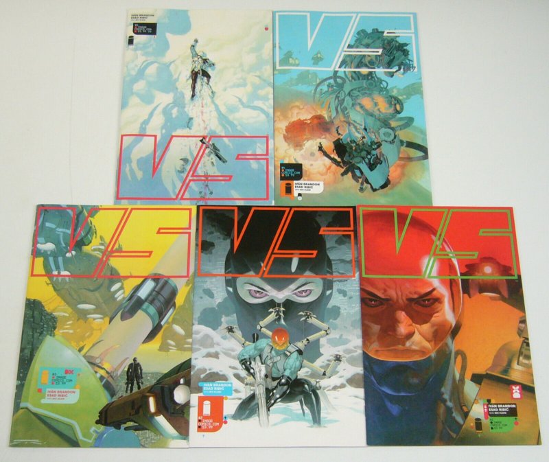 VS #1-5 VF/NM complete series - ivan brandon - esad ribic - all A variants set