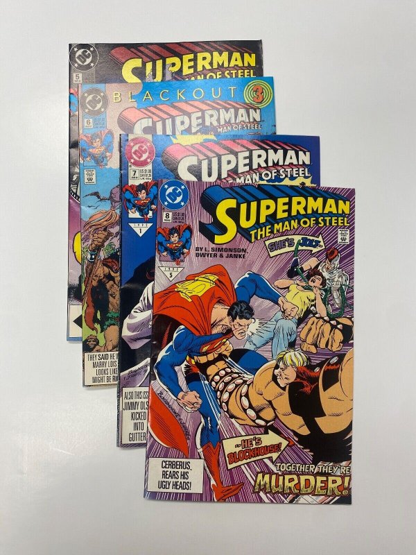 4 Superman DC COMICS #5 6 7 8 22 KM4