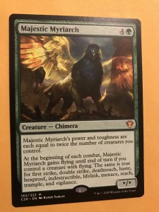 MAJESTIC MYRIARCH : Magic the Gathering MTG card; COMMANDER LEGENDS, NM