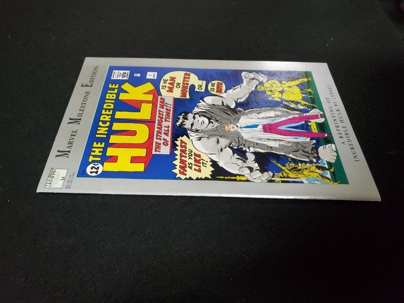 Marvel Milestone Edition Incredible Hulk 1A 1st Printing 1991 Marvel VF/NM