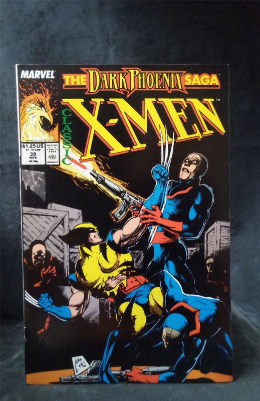 Classic X-Men #39 1989 Marvel Comics Comic Book